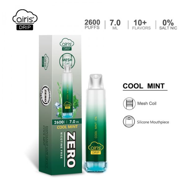 Ашка Airis Drip 2600 ZERO (безникотиновые) Прохладная мята