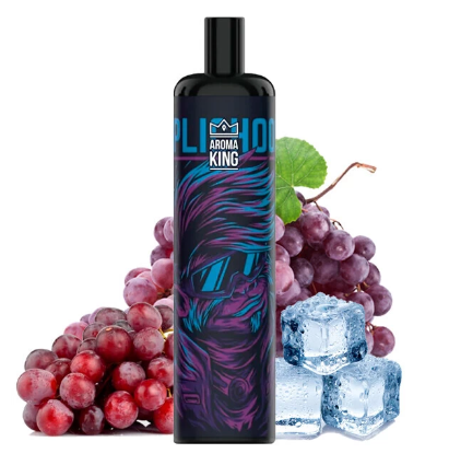 Ашка Aroma King 5000 Безникотиновая Виноград Лед