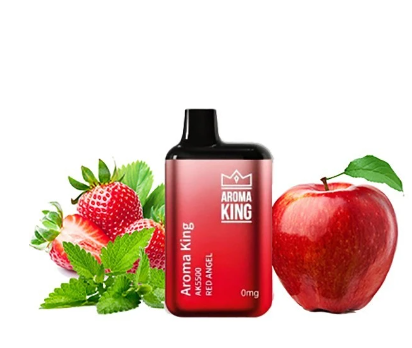 Ашка Aroma King 5500 Безникотиновая Мята Клубника Яблоко