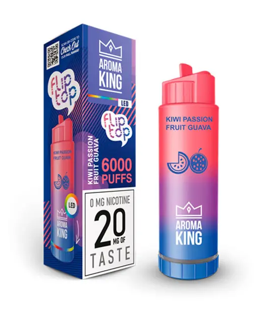 Ашка Aroma King 6000 Безникотиновая Киви с маракуйей и гуавой