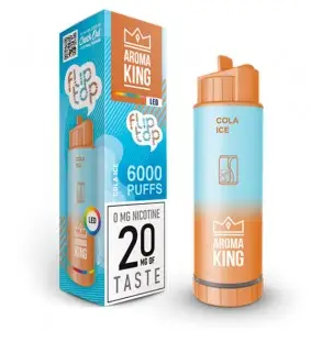 Ашка Aroma King 6000 Безникотиновая Кола лед