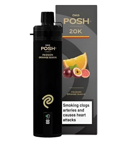 Ашка Das Posh 20000 Passion Orange Guava (Маракуйя Апельсин Гуава)