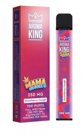 Ашка Электронная сигарета Aroma King 250 мг клубника