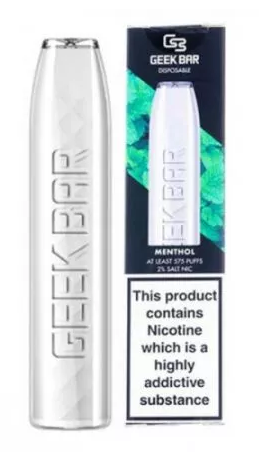 Ашка Geek Bar DISPOSABLE 575 Menthol (Гик Бар Ментол)