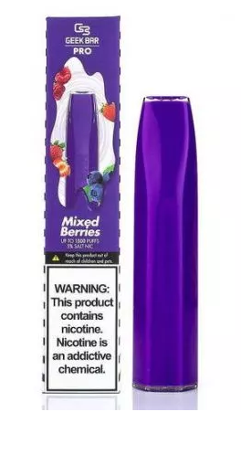 Ашка Geek Bar PRO 1500 Mixed Berries (Гик Бар Ягодный микс)