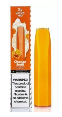 Ашка Geek Bar PRO 1500 Orange Soda (Гик Бар Апельсиновая содовая)