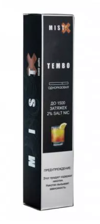 Ашка Mist X 1500 Tembo (Коктейль с лимоном)