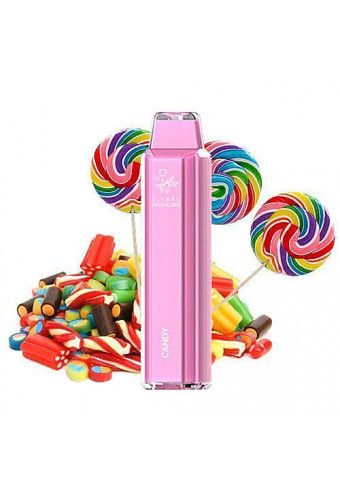 Ашка Elf Bar - Crystal 2500 Puffs Disposable Candy - (Эльф Бар Кристалл 2.5к тяг) Сладкая вата