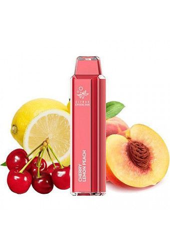 Ашка Elf Bar - Crystal 2500 Puffs Disposable Cherry Lemon Peach - (Эльф Бар Кристалл 2.5к тяг) Вишня Лимон Персик