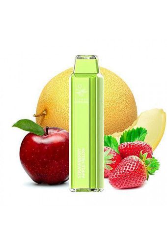 Ашка Elf Bar - Crystal 2500 Puffs Disposable Melon Strawberry Apple - (Эльф Бар Кристалл 2.5 тяг) Дыня Клубника Яблоко