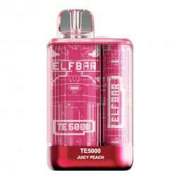 Ашка Elf Bar 5000 TE - (Эльф Бар ТЕ 5к тяг) Сочный Персик