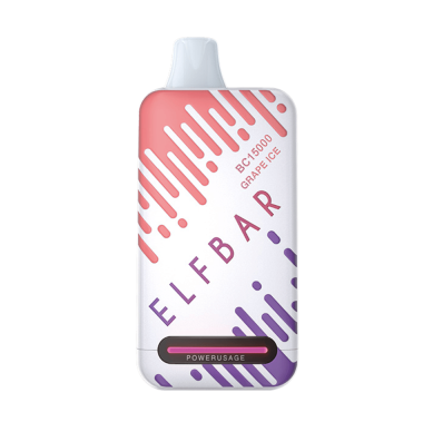 Ашка Elf Bar BC 15000 Затяжек Виноград Лед
