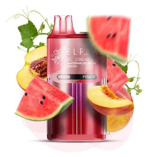Ашка Elf Bar BC 20 000 Затяжек Кислый Персик Арбуз