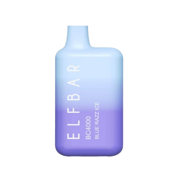 Ашка Elf bar BC4000 Blue razz ice - (Эльф Бар БЦ 4к тяг) Голубой лед разз