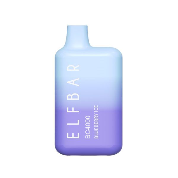 Ашка Elf bar BC4000 Blueberry ice - (Эльф Бар БЦ 4к тяг) Черничный лед