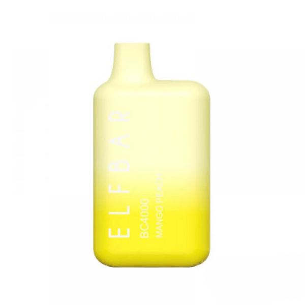 Ашка Elf bar BC4000 Mango peach - (Эльф Бар Люкс БЦ 4к тяг) Манго персик