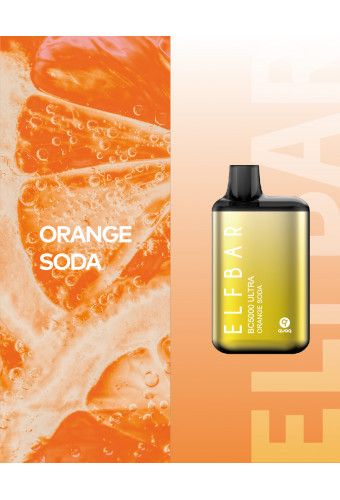Ашка Elf Bar BC5000 ULTRA - Orange Soda - (Эльф Бар Ультра БЦ 5к тяг) Апельсиновая сода