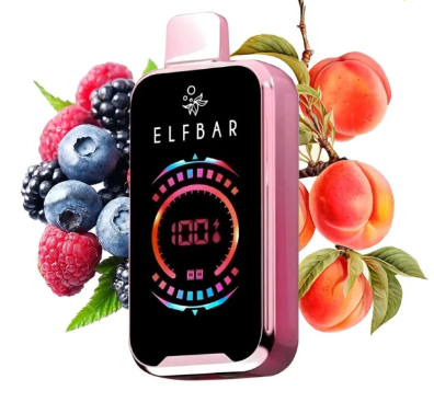 Ашка Elf Bar FS 18 000 Затяжек Персик Ягоды