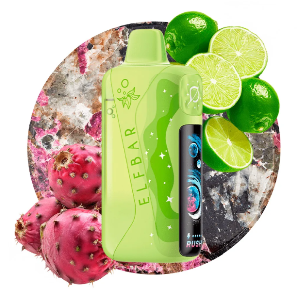 Ашка Elf Bar Lush King 40000 Затяжек Лайм Питайя