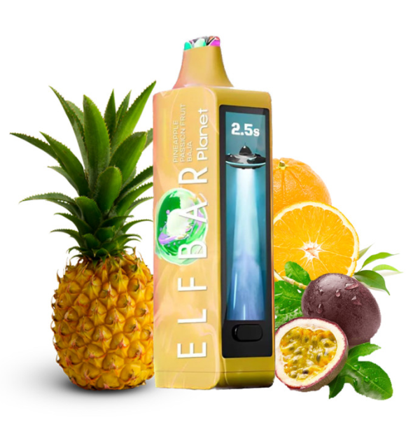 Ашка Elf Bar Planet 25 000 Затяжек Ананас Маракуйя Цитрусы