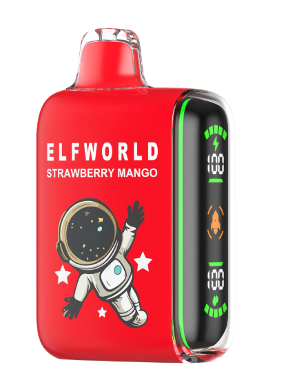 Ашка Elf World Gbar 20 000 Затяжек Клубника Манго