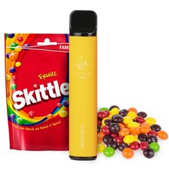 Ашка Elf Bar 1500 Disposable Device 850mAh Neon Rain 5% - (Эльф Бар 1.5к тяг) Неоновый дождь