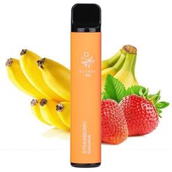Ашка Elf Bar 1500 Disposable Device 850mAh Strawberry Banana 5% - (Эльф Бар 1.5к тяг) Клубника Банан