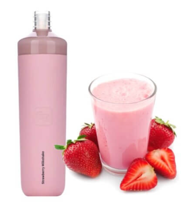 Ашка Geek Bar X6000 Strawberry milkshake (Клубничный милкшейк)