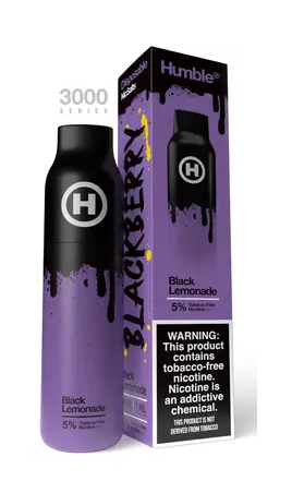 Ашка Humble 3000 Black Lemonade (Ежевика Лимонад) 1000 mAh