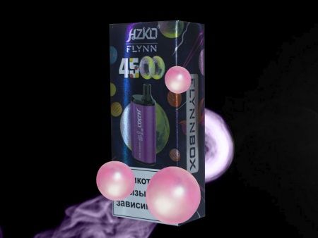 Ашка IDOL FLYNN Жевательная резинка (4500 зат.) 4500 затяжек