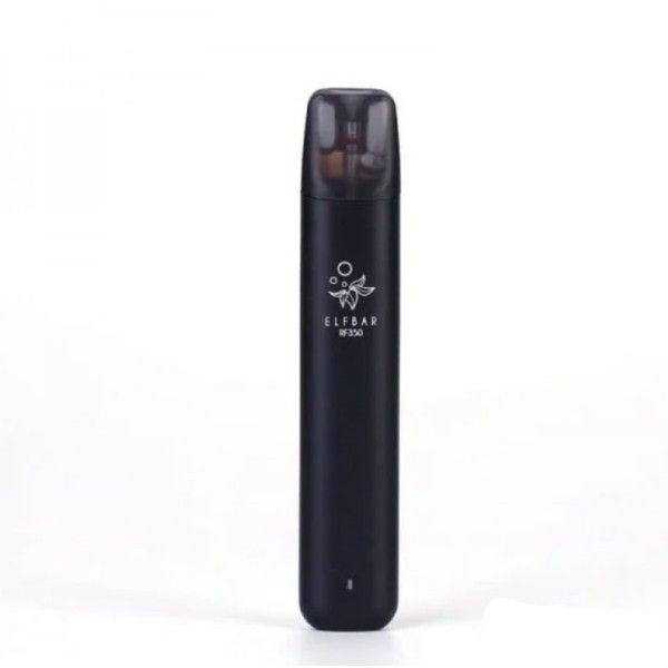 Многоразовый Elf Bar RF350 Pod Starter Kit 350mAh Black Черный)