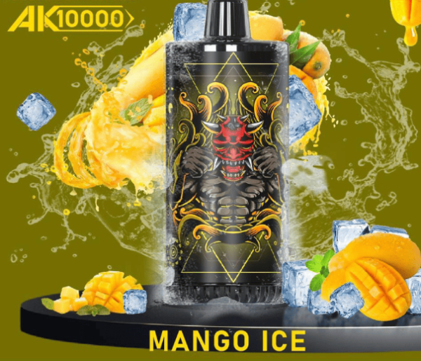 Ашка AAOK 10000 Затяжек Манго Лед