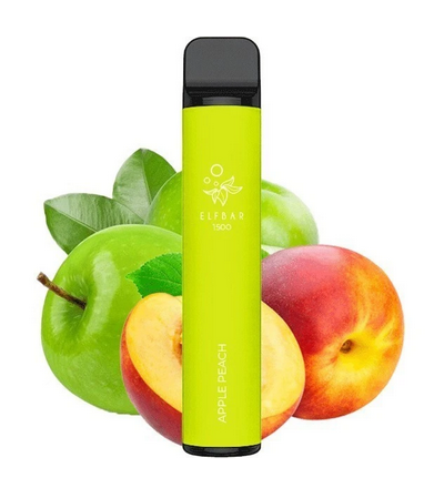 Ашка Elf Bar Apple Peach (Яблоко Персик) 1500