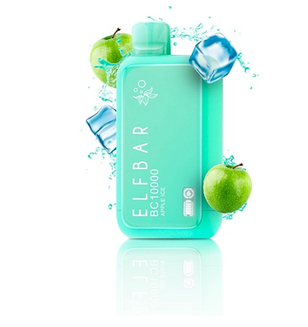 Ашка Elf Bar BC 10000 затяжек Apple Ice (Яблоко Лед)
