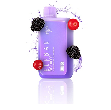 Ашка Elf Bar BC 10000 затяжек Blackberry Cranberry (Клюква Ежевика)
