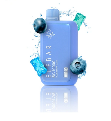 Ашка Elf Bar BC 10000 затяжек Blueberry Gami (Черника Желейный Медведь)