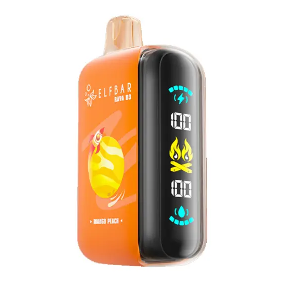 Ашка Elf Bar D3 25 000 Затяжек Манго Персик