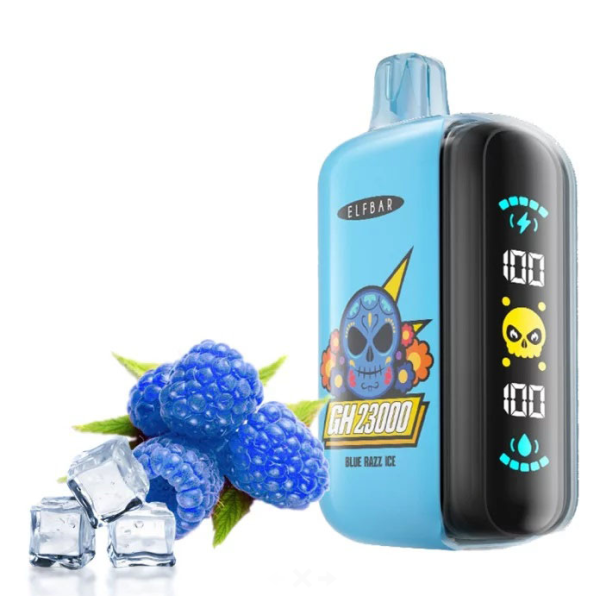 Ашка Elf Bar GH 23 000 Затяжек Синяя Малина