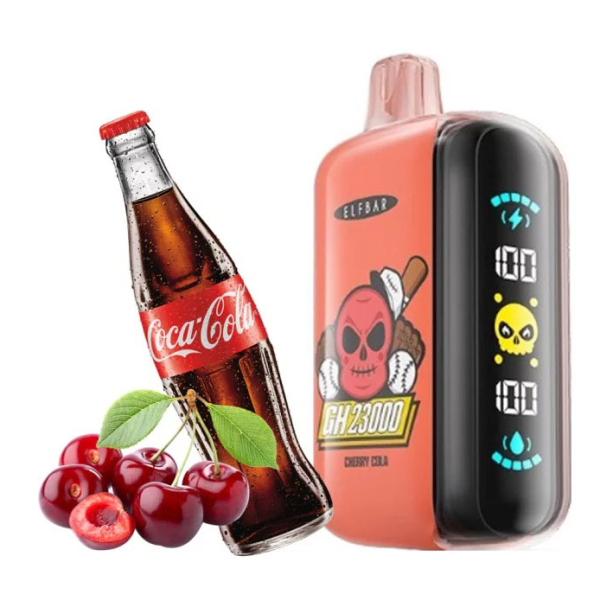 Ашка Elf Bar GH 23 000 Затяжек Вишня Кола