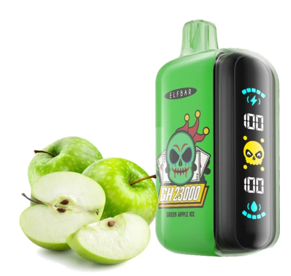 Ашка Elf Bar GH 23 000 Затяжек Яблоко