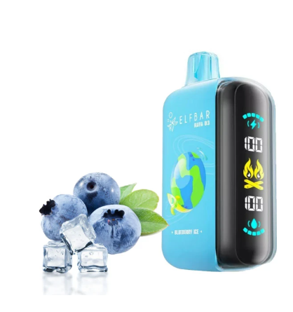 Ашка Elf Bar RAYA D3 25 000 Затяжек Черника Лед