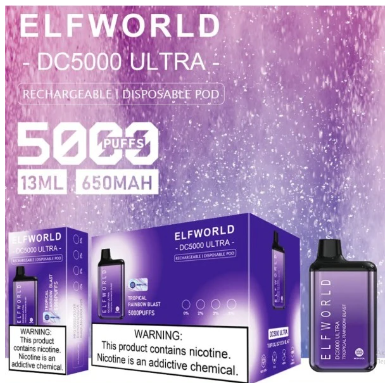 Ашка Elf World Blue Cotton Candy (Синяя Сахарная Вата) DC5000 ULTRA