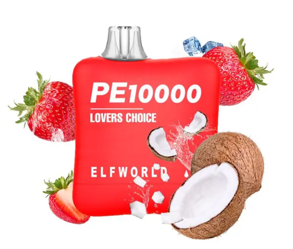 Ашка Elf World PE 10000 Кокос Клубника