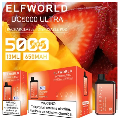 Ашка Elf World Strawberry Mango (Клубника Манго) DC5000 ULTRA