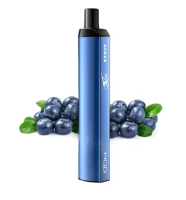 Ашка HQD MAXX 2500 затяжек Черника 0мг (Без никотина)