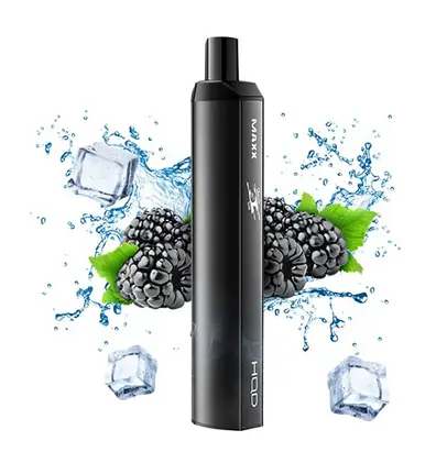 Ашка HQD MAXX 2500 затяжек Ежевика 0мг (Без никотина)