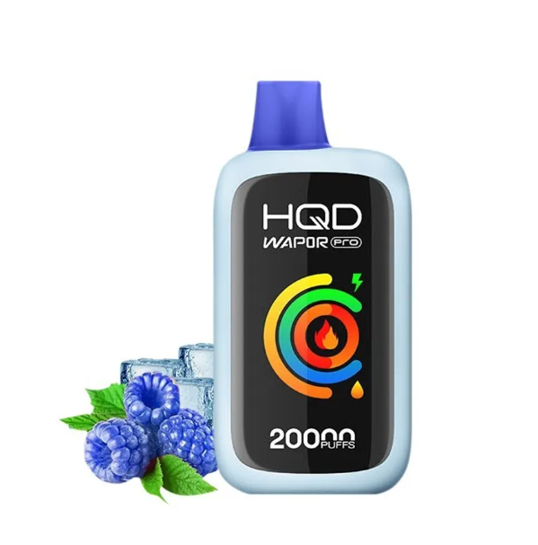 Ашка HQD Wapor PRO 20 000 Затяжек Синяя Малина