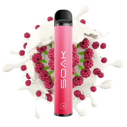 Ашка soak 1500 затяжек (малиновый йогурт)