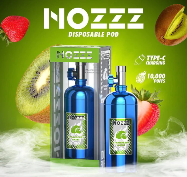 Ашка NOZZZ 10000 Затяжек Клубника Киви