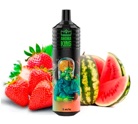 Ашка Aroma King Арбуз Клубника 9000 Затяжек